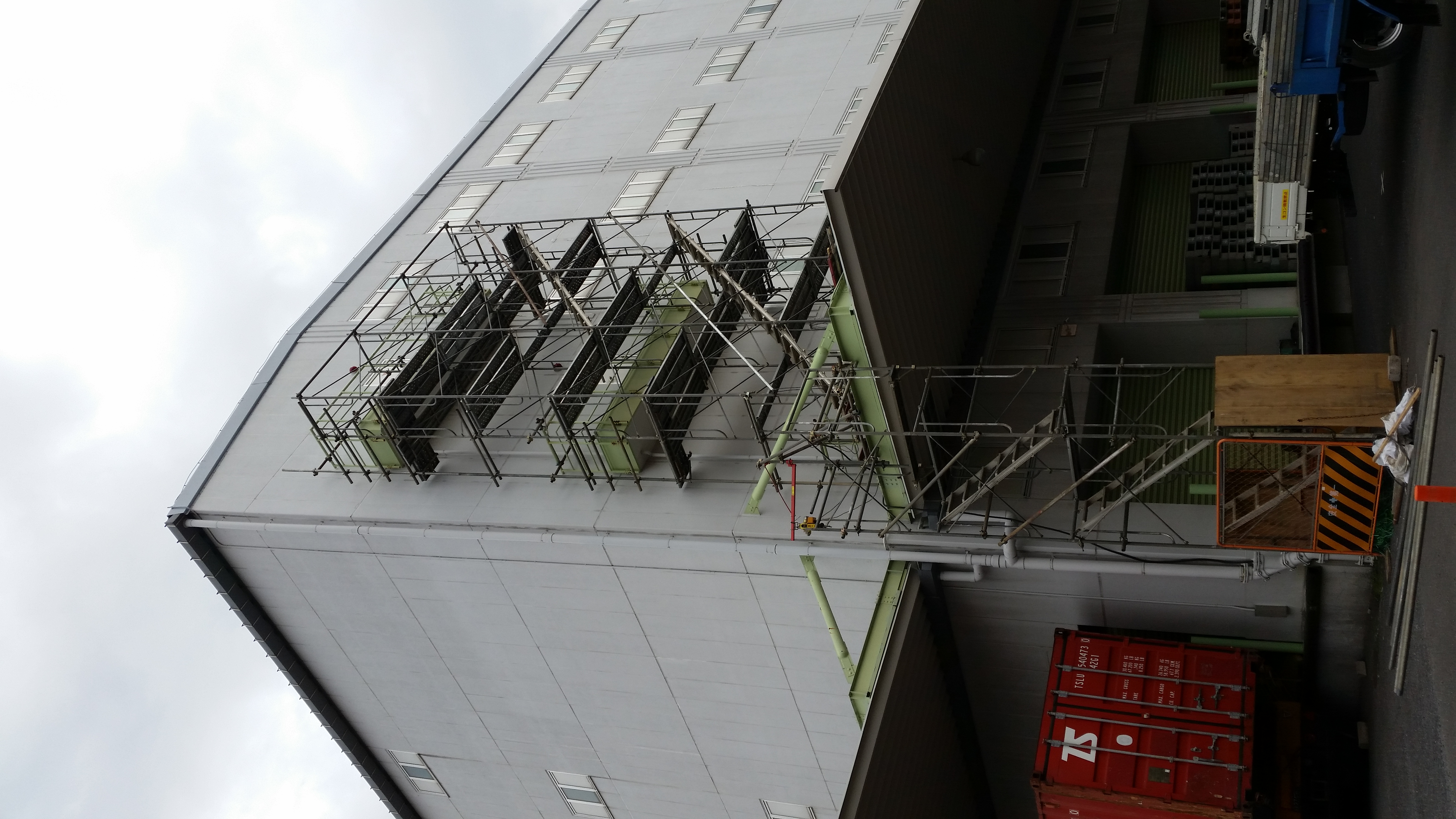 工場の足場工事